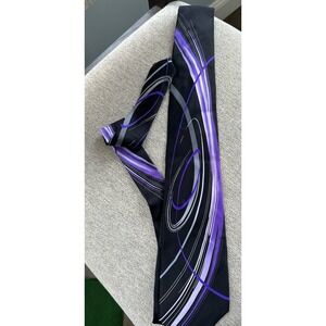 J. Garcia Tie Moon Mountains Collection Fifty Five 100% silk tie